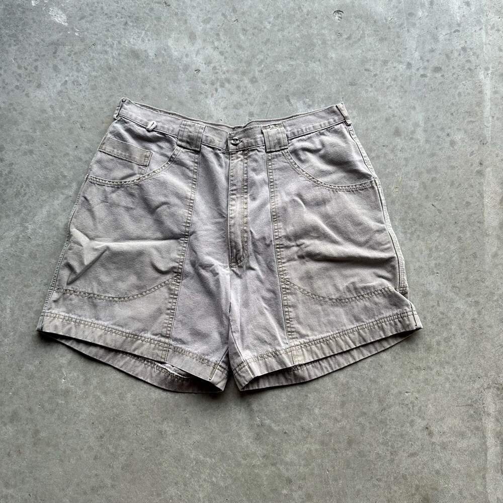 Vintage Woolrich Men's Cotton Canvas Utility Shorts